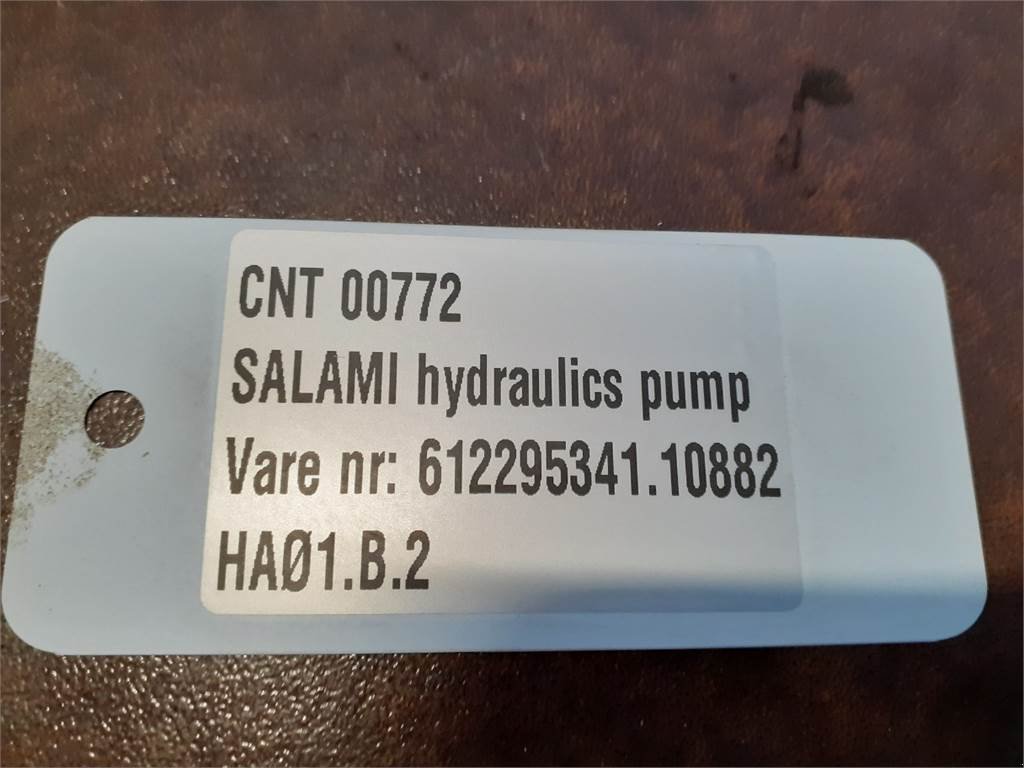 Sonstiges от тип Sonstige Salami Hydralikpumpe, Gebrauchtmaschine в Hemmet (Снимка 6)