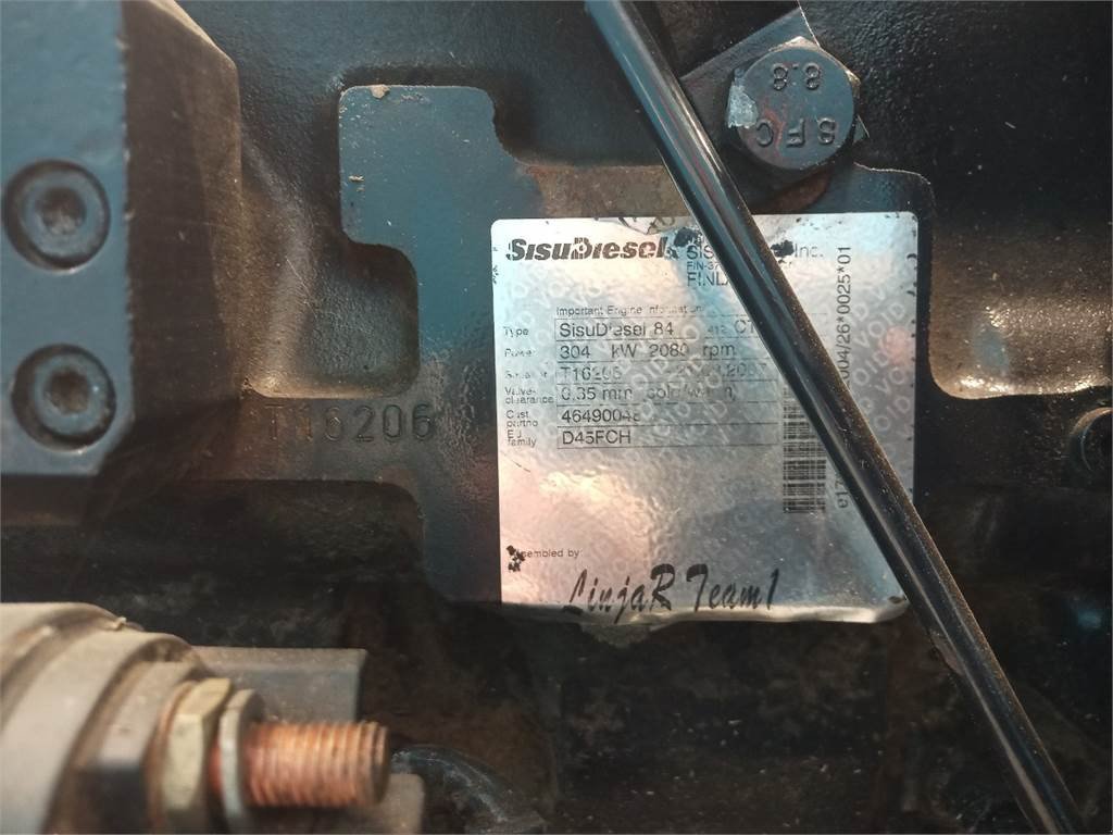 Sonstiges tip Sonstige SisuDiesel 84 CTA4V, Gebrauchtmaschine in Hemmet (Poză 7)