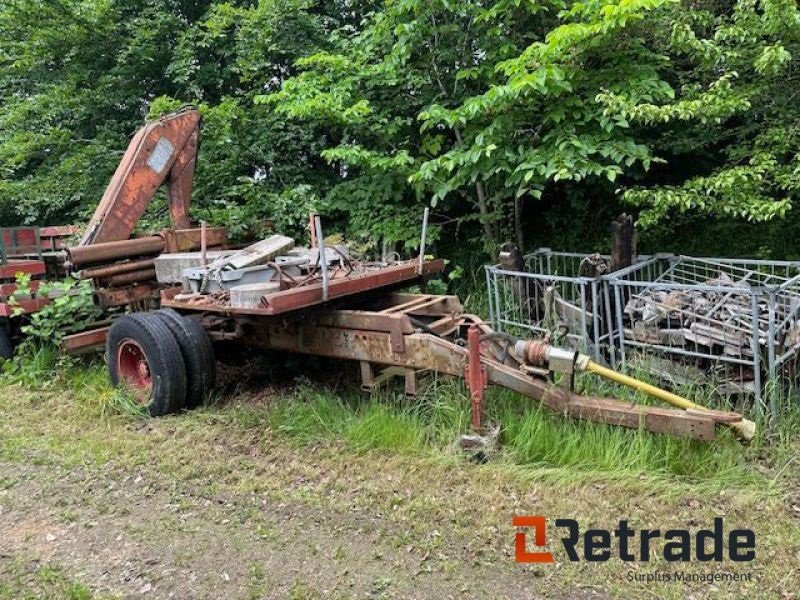 Sonstiges типа Sonstige Traktor vogn med kran Hiab kran Med skruestik Med pto træk Virker ved sidste anvendelse, Gebrauchtmaschine в Rødovre (Фотография 1)