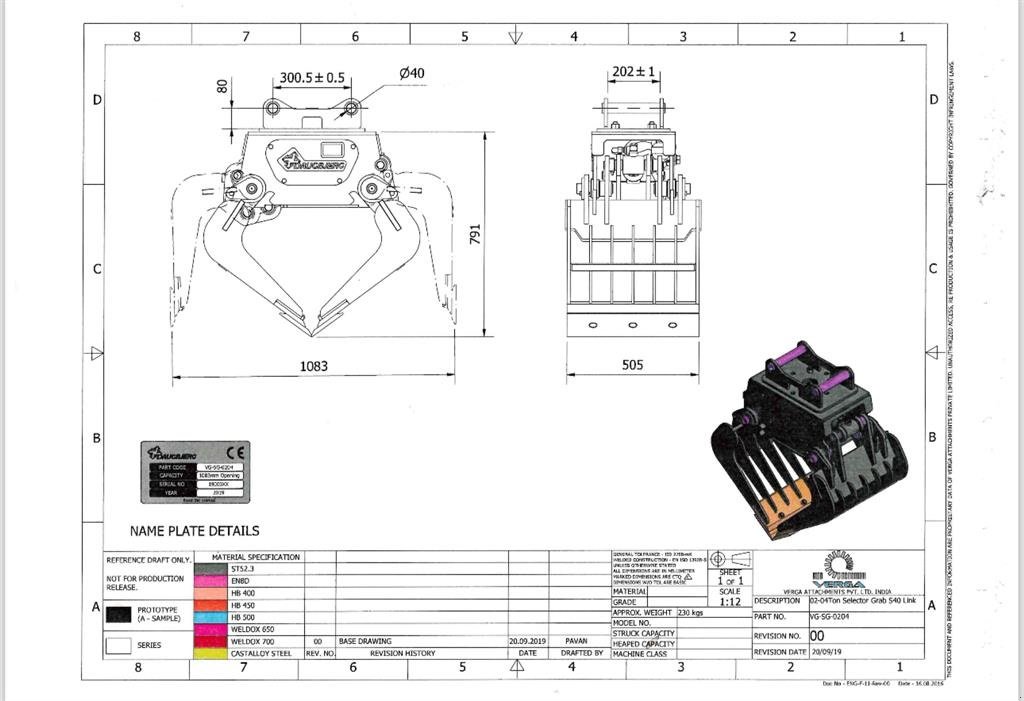 Sonstiges типа Sonstige VG-SG-0204 spotpris!, Gebrauchtmaschine в Gjerlev J. (Фотография 5)