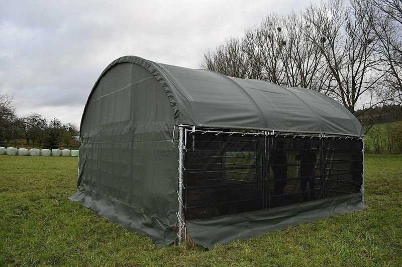 Sonstiges des Typs Sonstige Weidezelt Unterstand 6x6m Landwirtschaft Neu inkl. Panels, Gebrauchtmaschine in Rodeberg OT Eigenrieden (Bild 2)