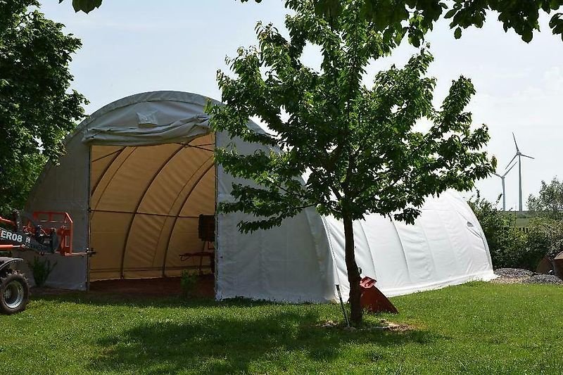 Sonstiges typu Sonstige Zelthalle Rundbogenhalle Lagerzelt 12x9,15x4,5m 750PVC STATIK, Gebrauchtmaschine v Rodeberg OT Eigenrieden (Obrázek 5)