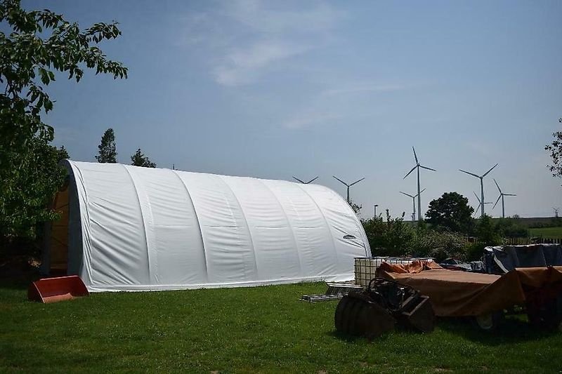 Sonstiges typu Sonstige Zelthalle Rundbogenhalle Lagerzelt 12x9,15x4,5m 900PVC STATIK, Gebrauchtmaschine v Rodeberg OT Eigenrieden (Obrázok 1)