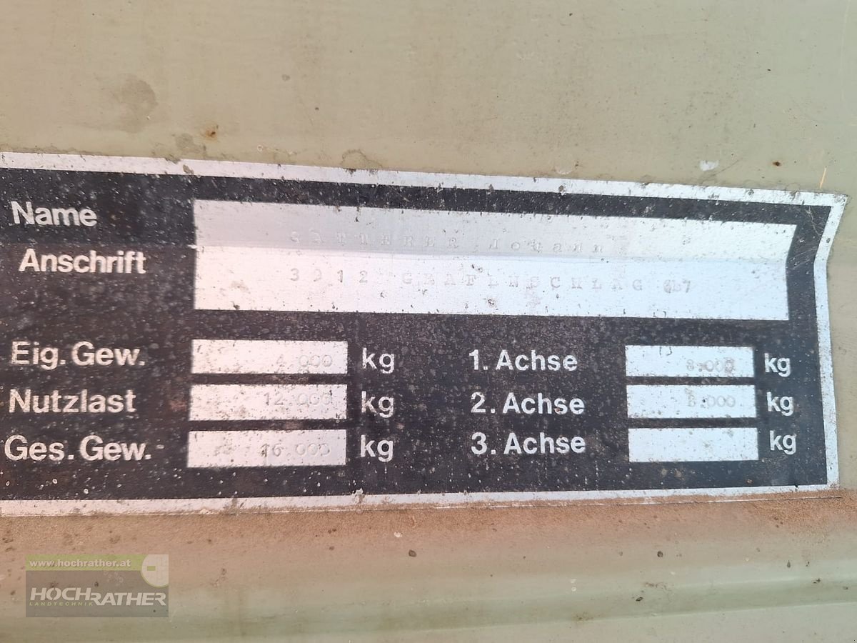 Sonstiges tip Sonstige Zweiachs 2-Seitenkipper, Gebrauchtmaschine in Kronstorf (Poză 18)