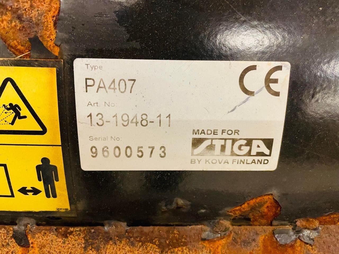 Sonstiges tip Stiga PA 407, Gebrauchtmaschine in Middelfart (Poză 7)