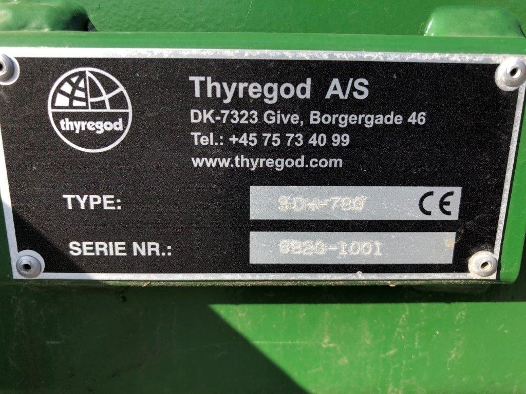 Sonstiges typu Thyregod SDH-780, Gebrauchtmaschine w Tinglev (Zdjęcie 5)