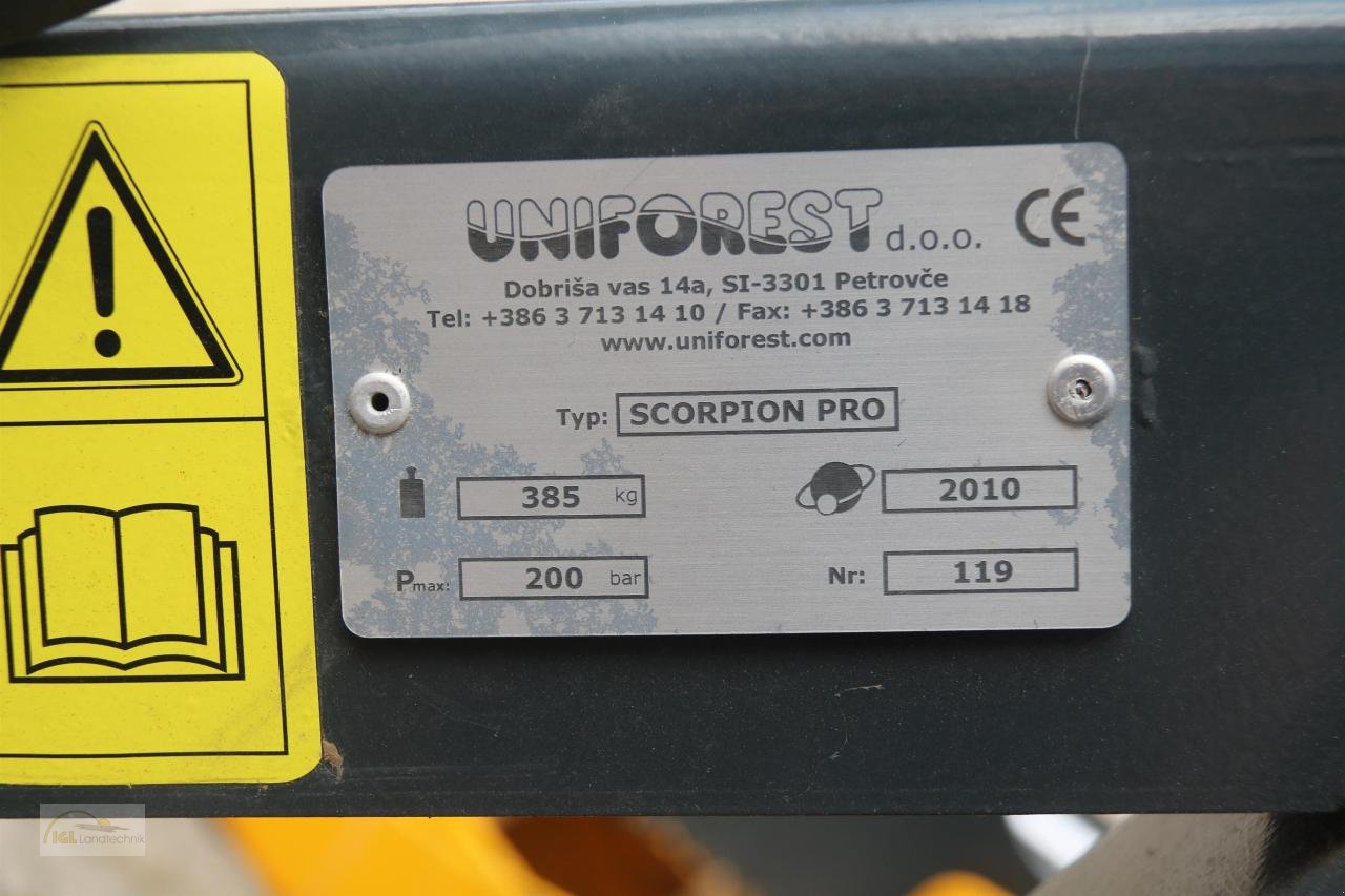 Sonstiges του τύπου Uniforest Scorpion Pro, Gebrauchtmaschine σε Pfreimd (Φωτογραφία 5)