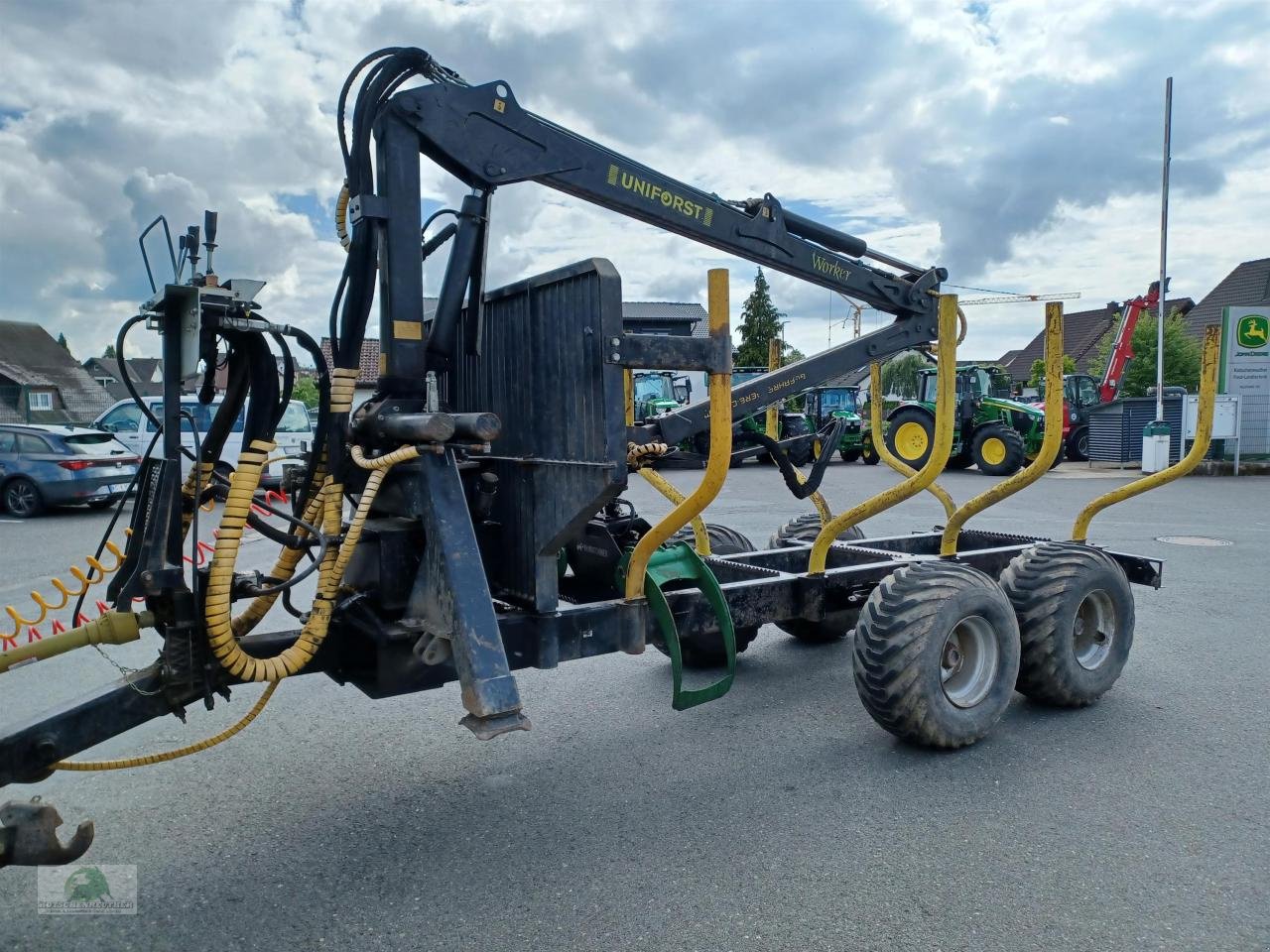 Sonstiges tipa Uniforest Worker 10 to. mit Kran, Gebrauchtmaschine u Steinwiesen (Slika 7)