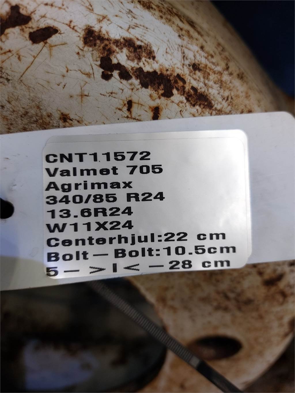 Sonstiges typu Valmet 24 340/85 R24, Gebrauchtmaschine w Hemmet (Zdjęcie 11)