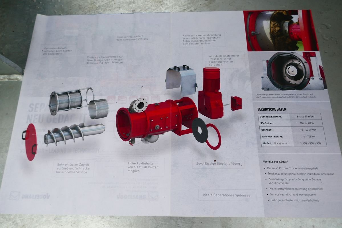 Sonstiges typu Vogelsang XSplit, Gebrauchtmaschine v Villach (Obrázek 5)