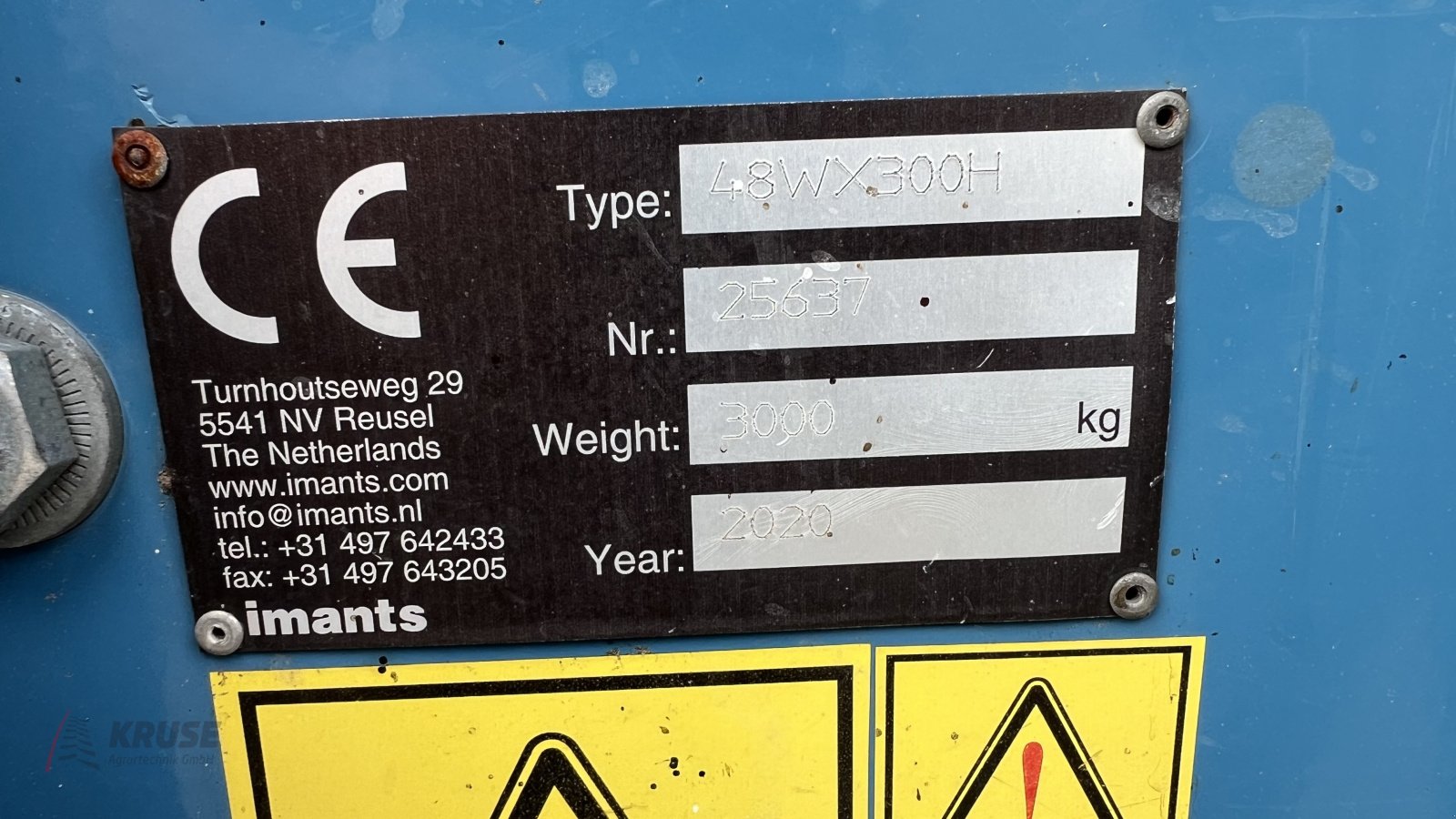 Spatenpflug типа Imants 48WX300H, Gebrauchtmaschine в Fürstenau (Фотография 5)