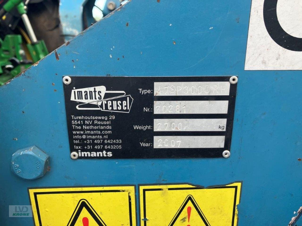 Spatenrollegge tip Imants 47 SP 300 DRH, Gebrauchtmaschine in Spelle (Poză 3)