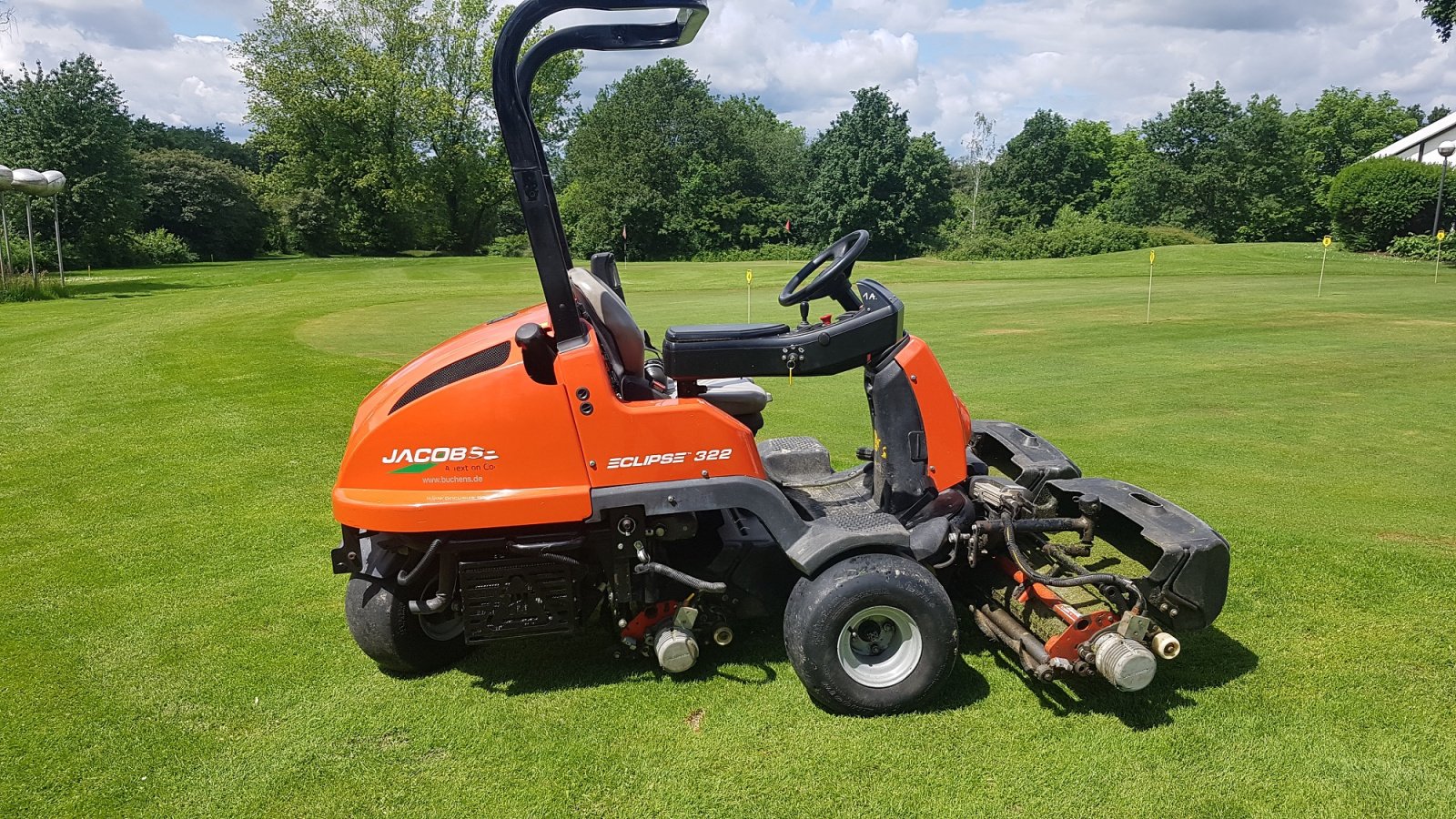 Spindelmäher of the type Jacobsen Eclipse 322 Hybrid, Gebrauchtmaschine in Olpe (Picture 2)