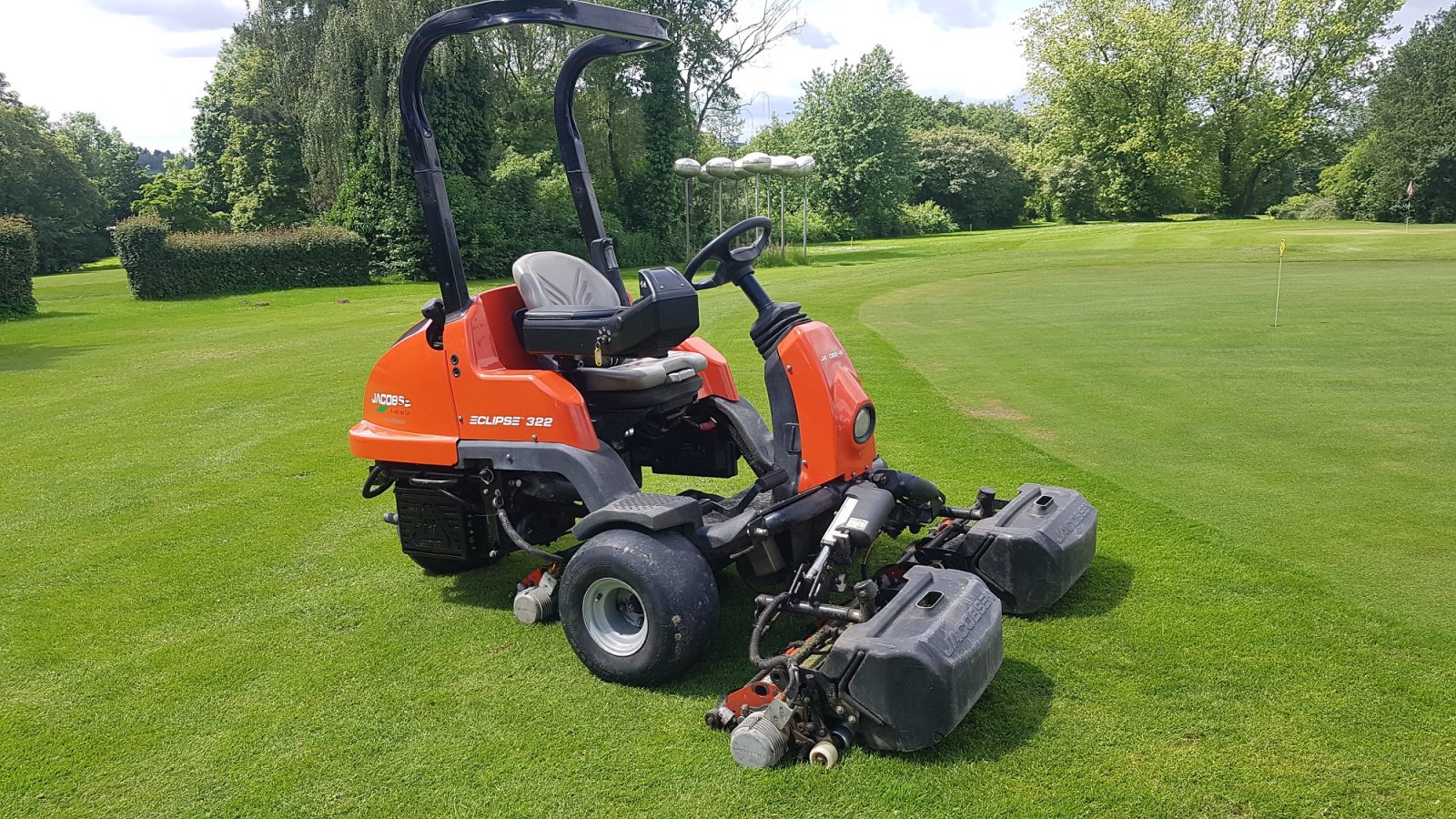 Spindelmäher типа Jacobsen Eclipse 322 Hybrid, Gebrauchtmaschine в Olpe (Фотография 5)