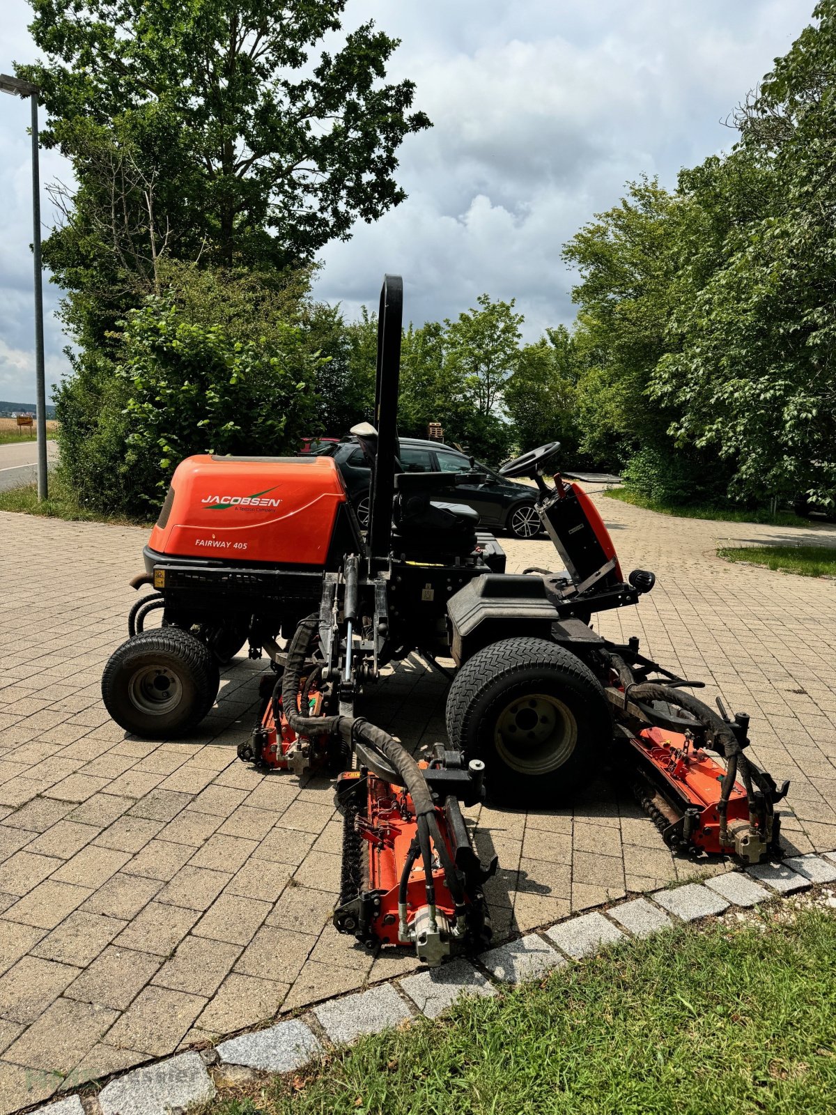 Spindelmäher Türe ait Jacobsen Fairway 405, Gebrauchtmaschine içinde Weidenbach (resim 3)