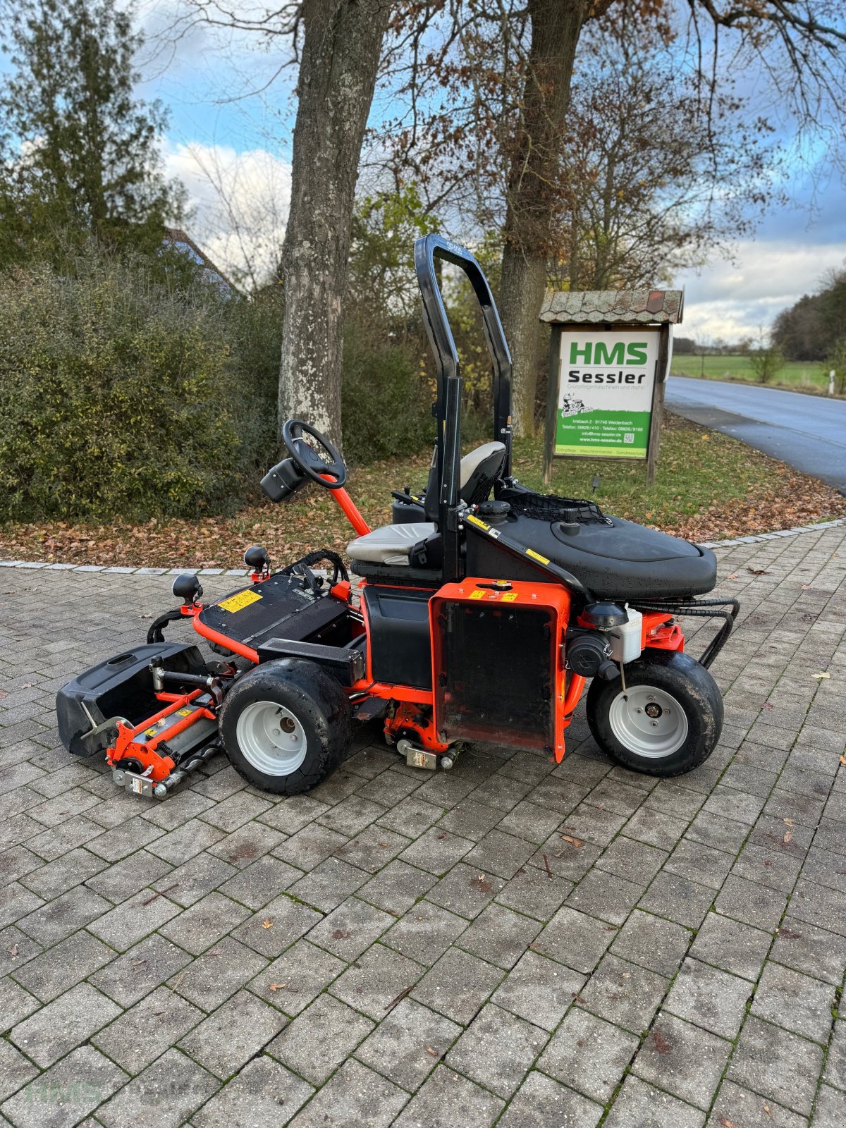 Spindelmäher typu Jacobsen GP 400, Gebrauchtmaschine w Weidenbach (Zdjęcie 2)