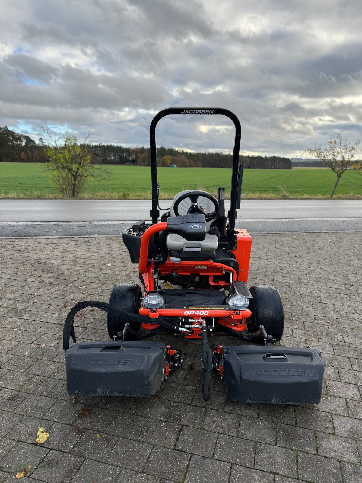 Spindelmäher Türe ait Jacobsen GP 400, Gebrauchtmaschine içinde Weidenbach (resim 3)