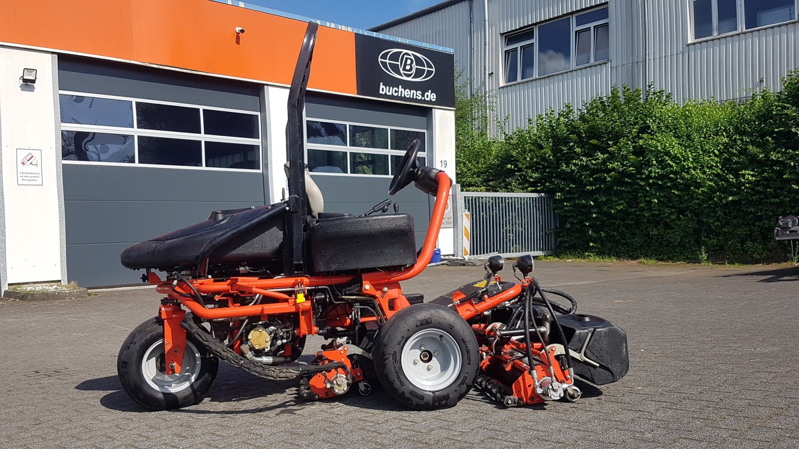 Spindelmäher tip Jacobsen GP400, Gebrauchtmaschine in Olpe (Poză 1)