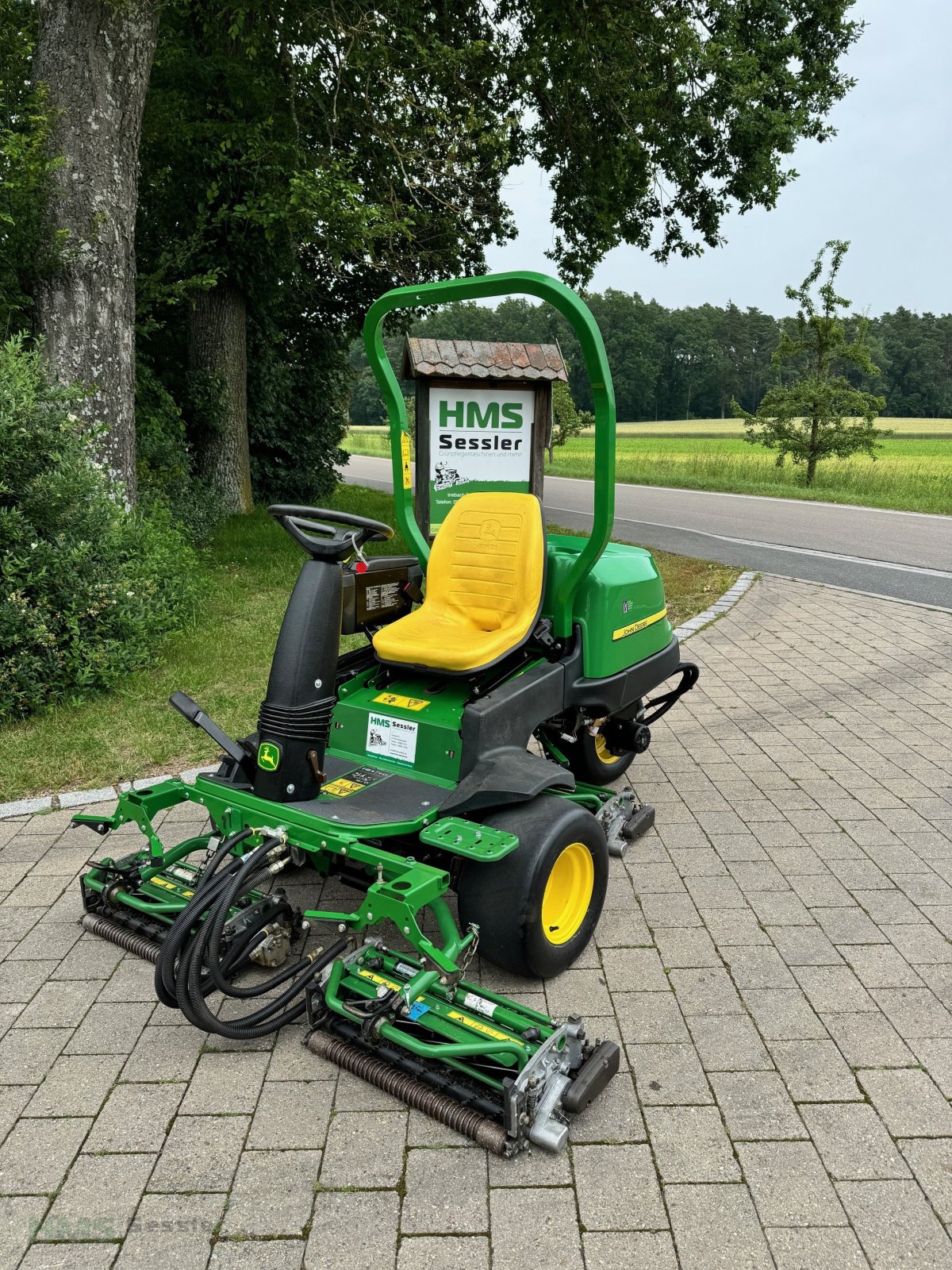 Spindelmäher van het type John Deere 2500 B, Gebrauchtmaschine in Weidenbach (Foto 1)