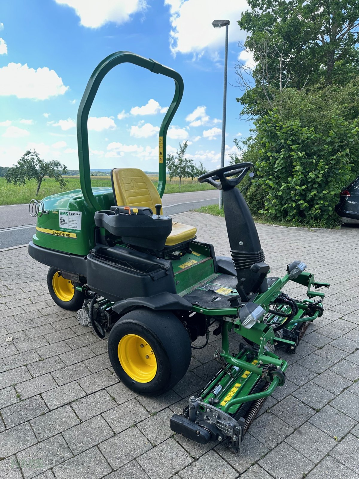 Spindelmäher del tipo John Deere 2500 E, Gebrauchtmaschine en Weidenbach (Imagen 5)