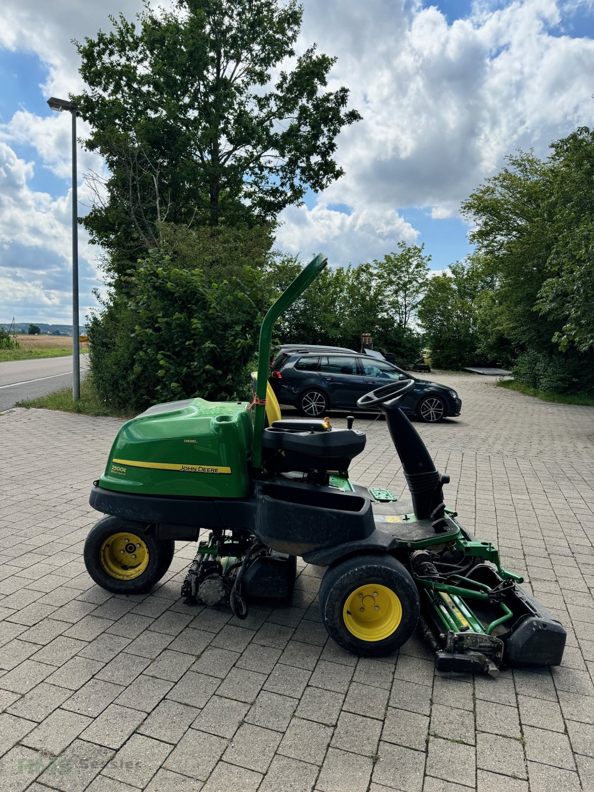 Spindelmäher del tipo John Deere 2500 E, Gebrauchtmaschine In Weidenbach (Immagine 3)