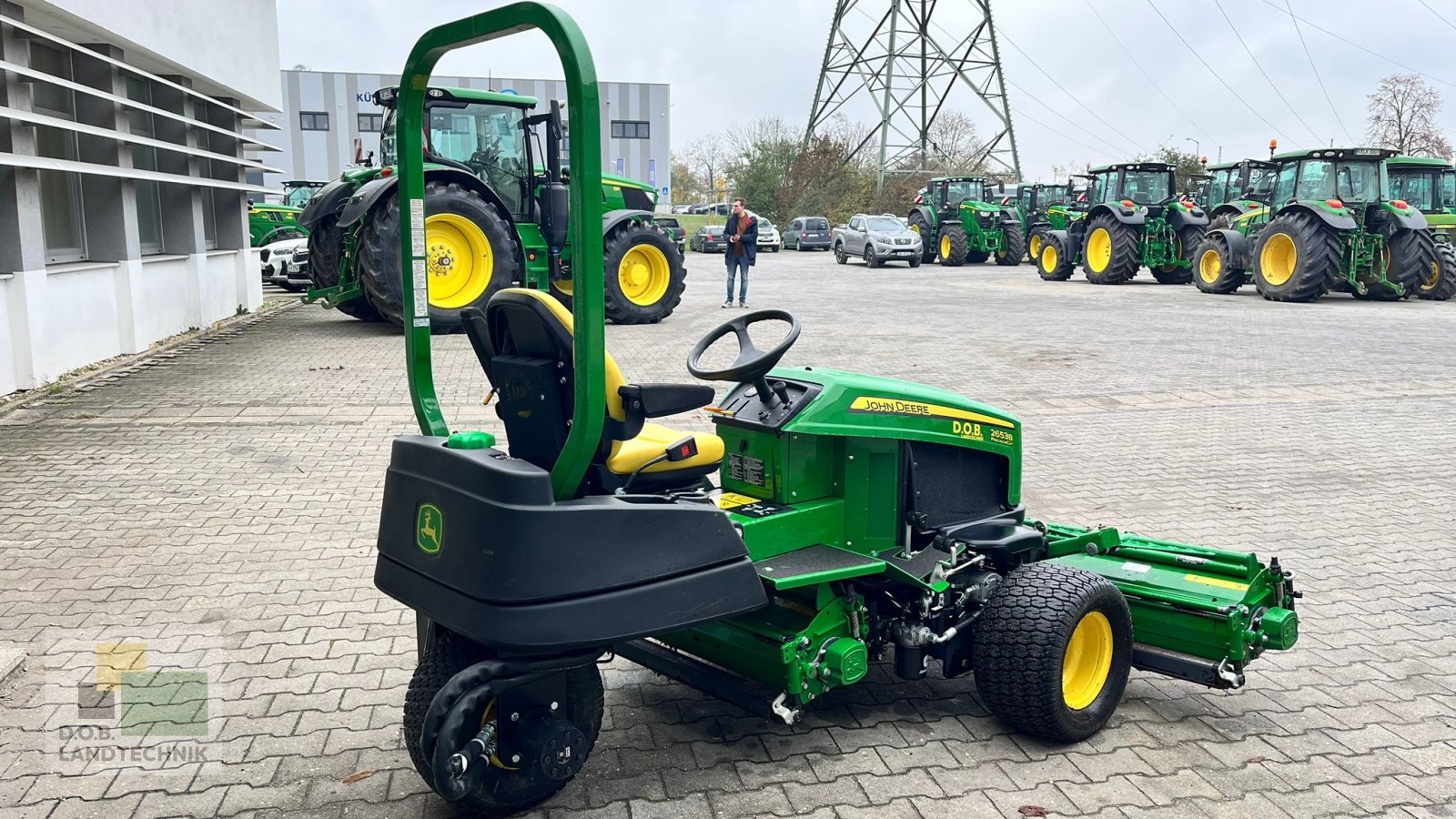 Spindelmäher del tipo John Deere 2653 B, Gebrauchtmaschine In Regensburg (Immagine 4)