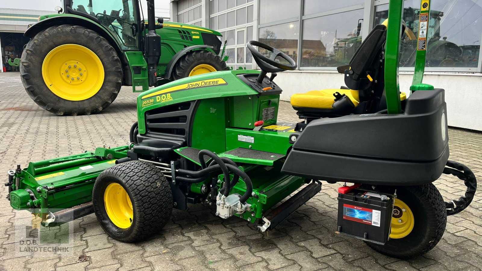 Spindelmäher del tipo John Deere 2653 B, Gebrauchtmaschine In Regensburg (Immagine 8)