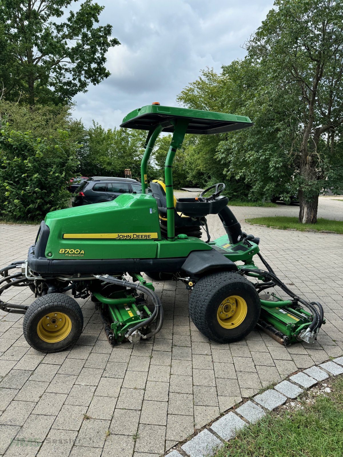 Spindelmäher Türe ait John Deere 8700A, Gebrauchtmaschine içinde Weidenbach (resim 3)