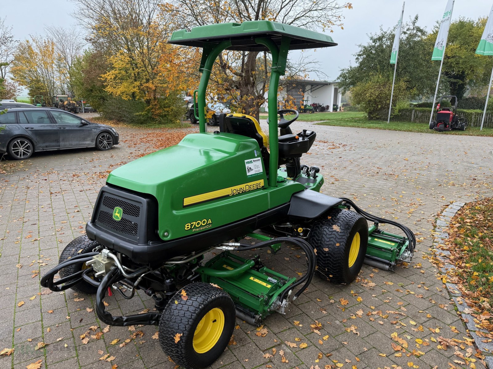 Spindelmäher του τύπου John Deere 8700A, Gebrauchtmaschine σε Weidenbach (Φωτογραφία 4)