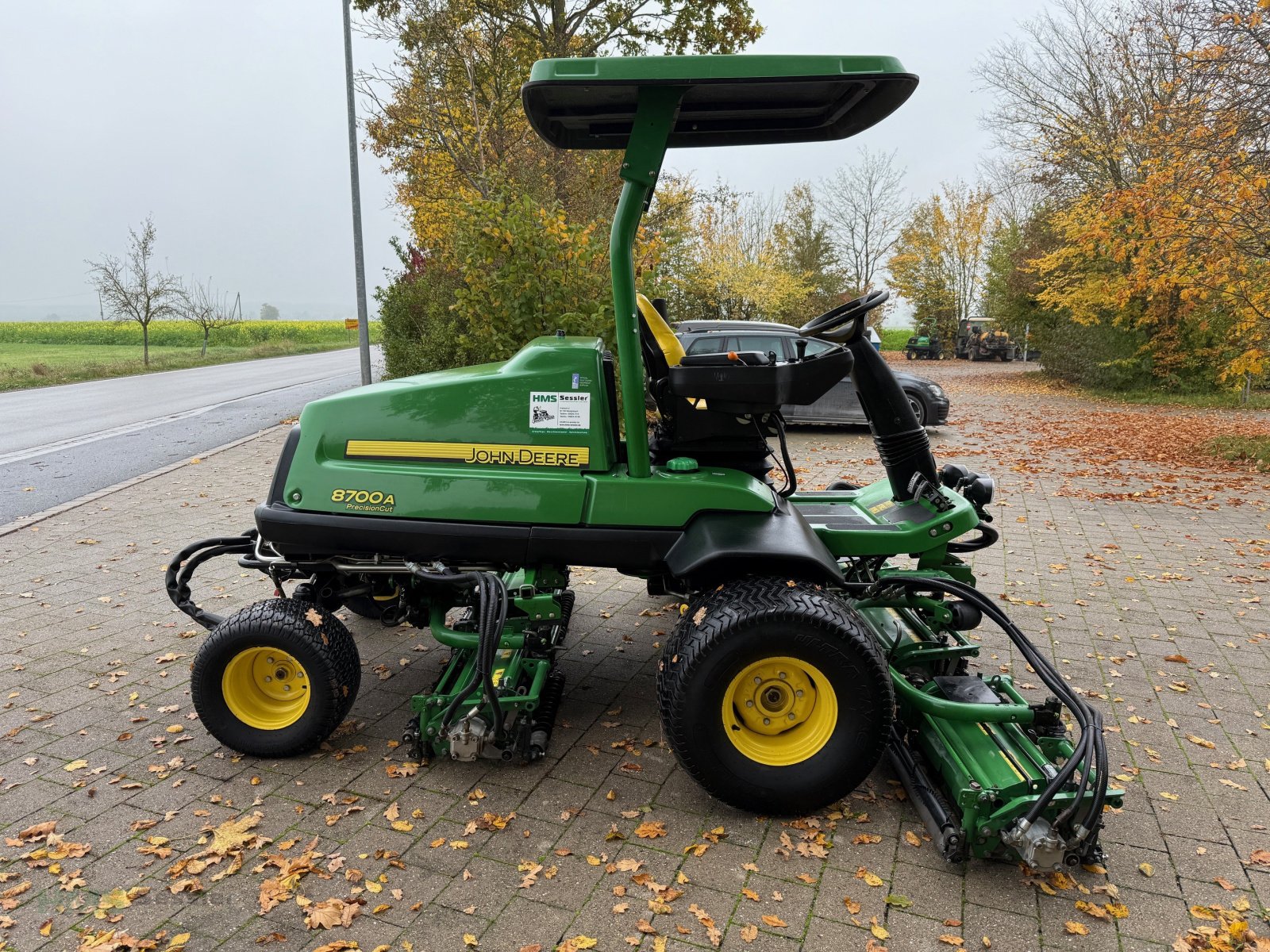 Spindelmäher типа John Deere 8700A, Gebrauchtmaschine в Weidenbach (Фотография 5)