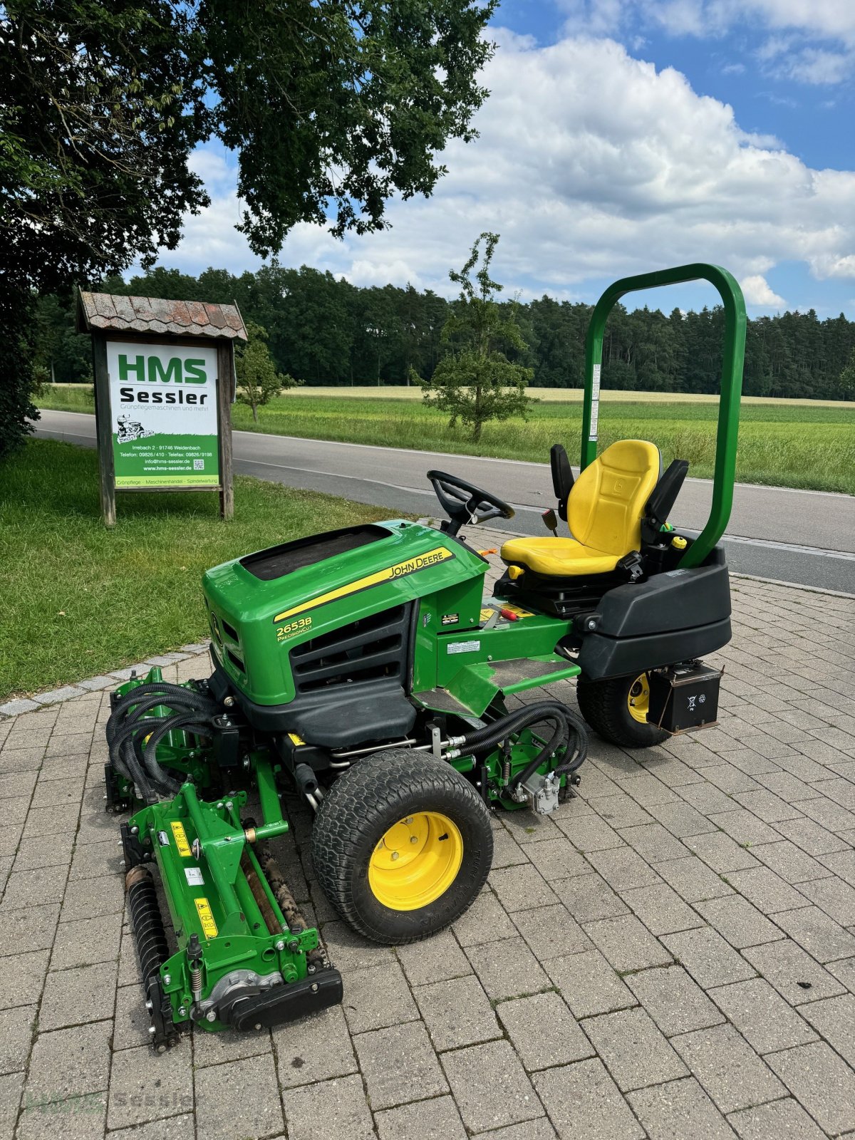 Spindelmäher типа John Deere Precision Cut 2653 B, Gebrauchtmaschine в Weidenbach (Фотография 1)