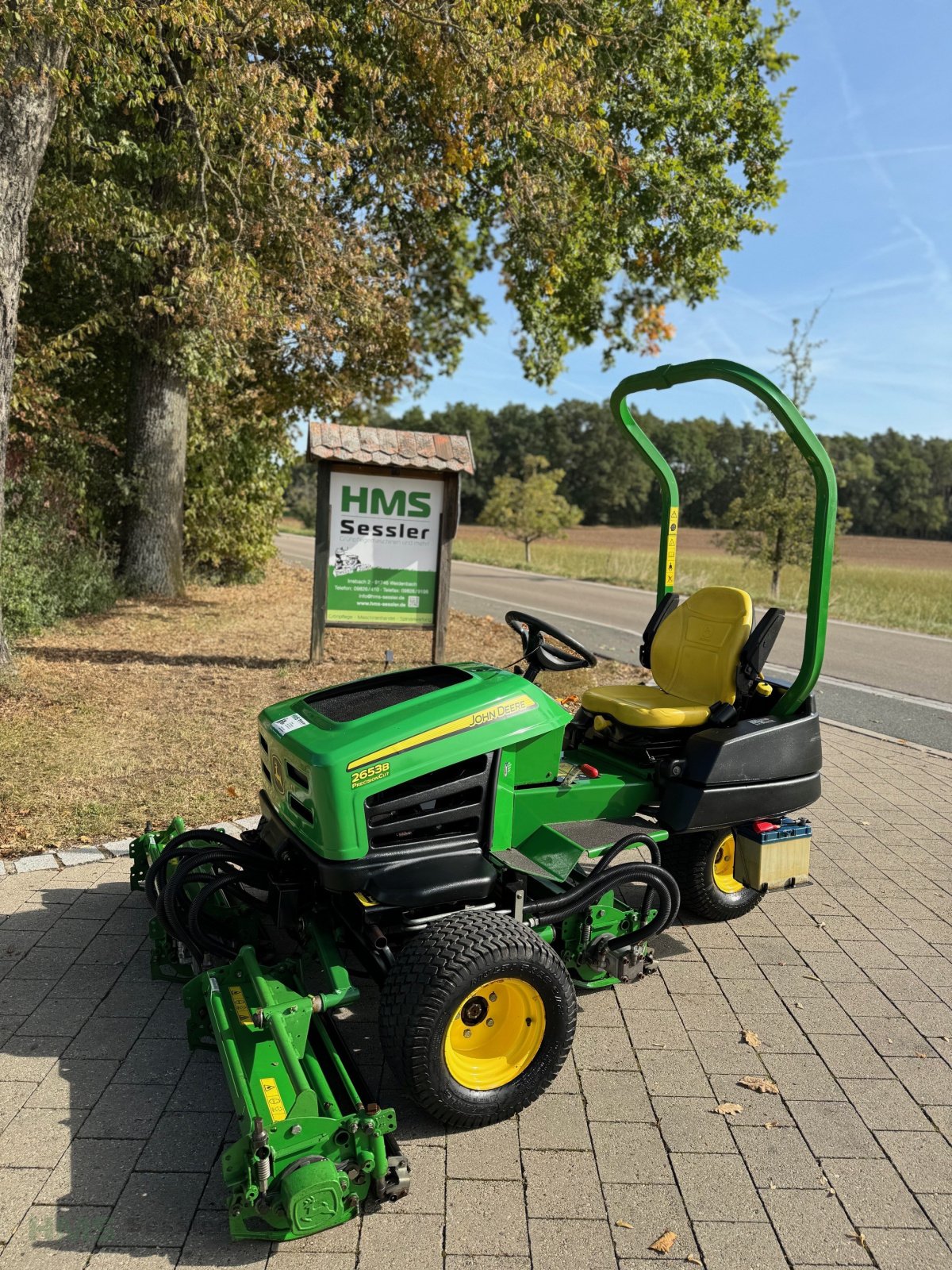 Spindelmäher des Typs John Deere Precision Cut 2653 B, Gebrauchtmaschine in Weidenbach (Bild 1)