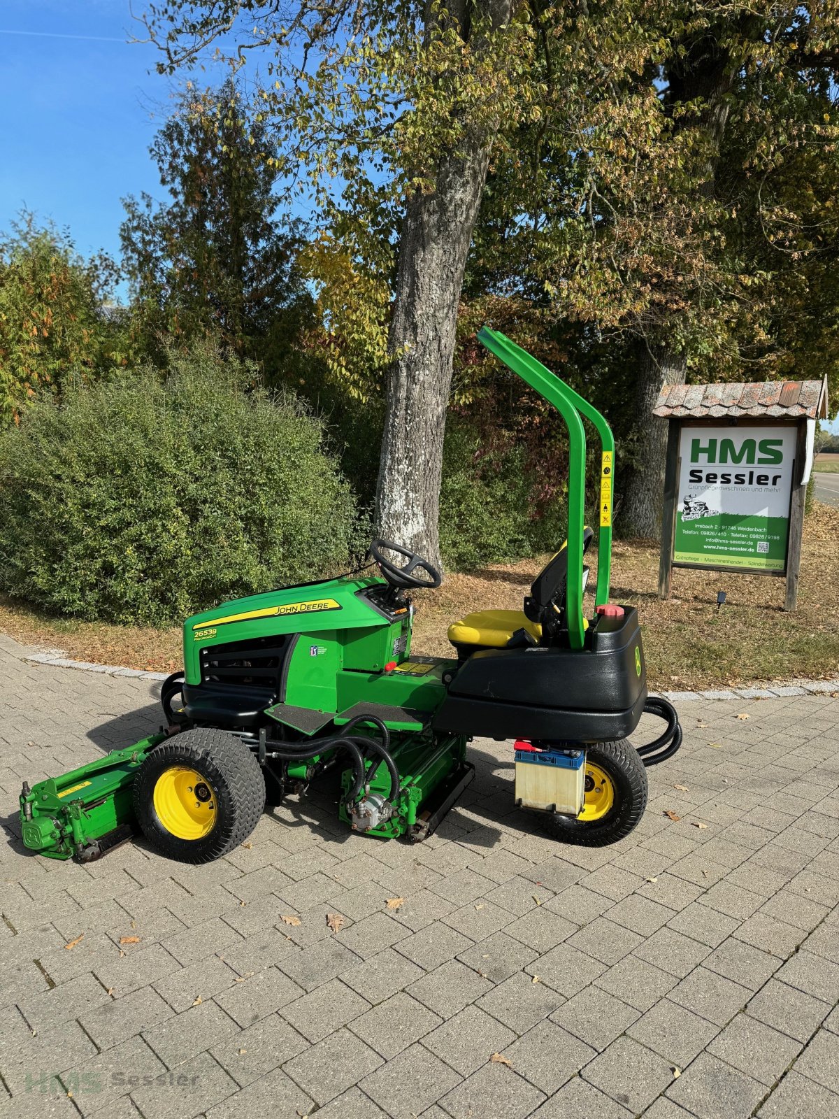 Spindelmäher des Typs John Deere Precision Cut 2653 B, Gebrauchtmaschine in Weidenbach (Bild 2)