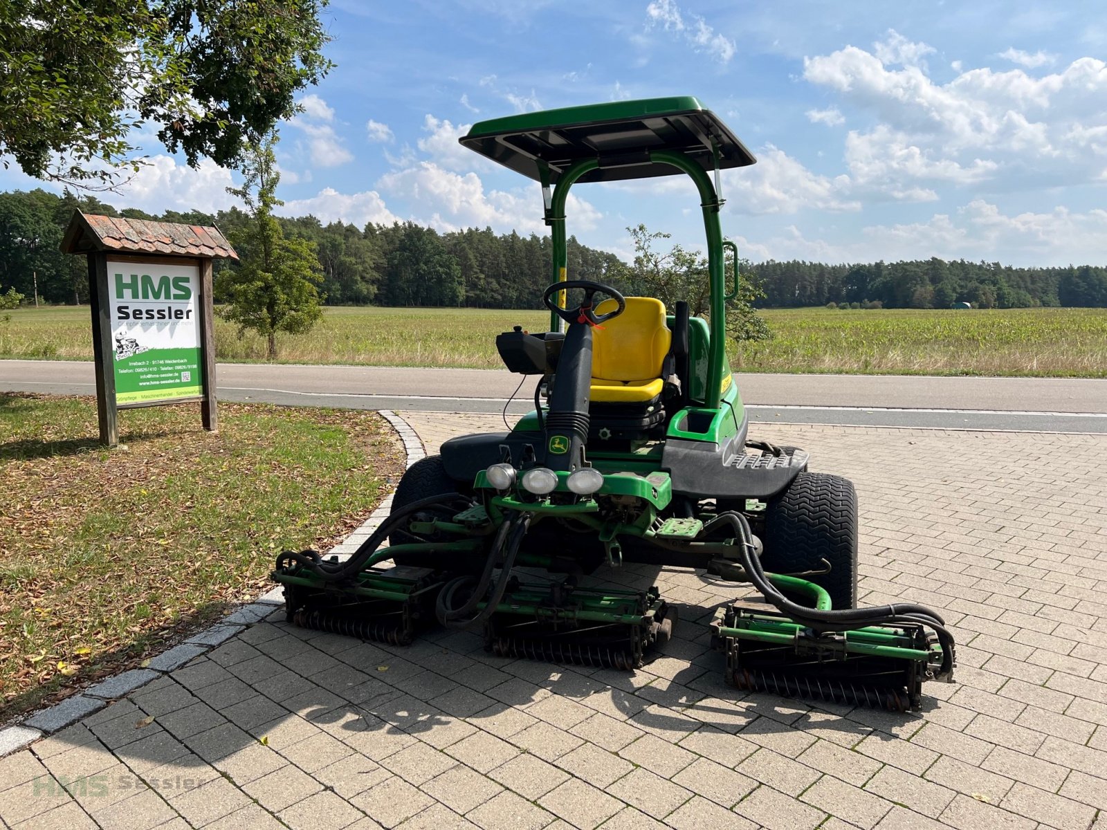 Spindelmäher типа John Deere Precision Cut 7700 A, Gebrauchtmaschine в Weidenbach (Фотография 4)