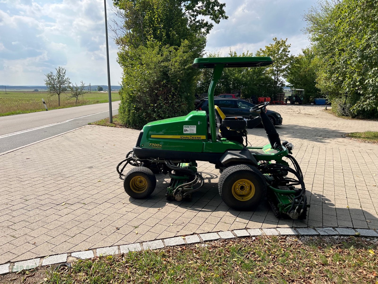 Spindelmäher van het type John Deere Precision Cut 7700 A, Gebrauchtmaschine in Weidenbach (Foto 5)