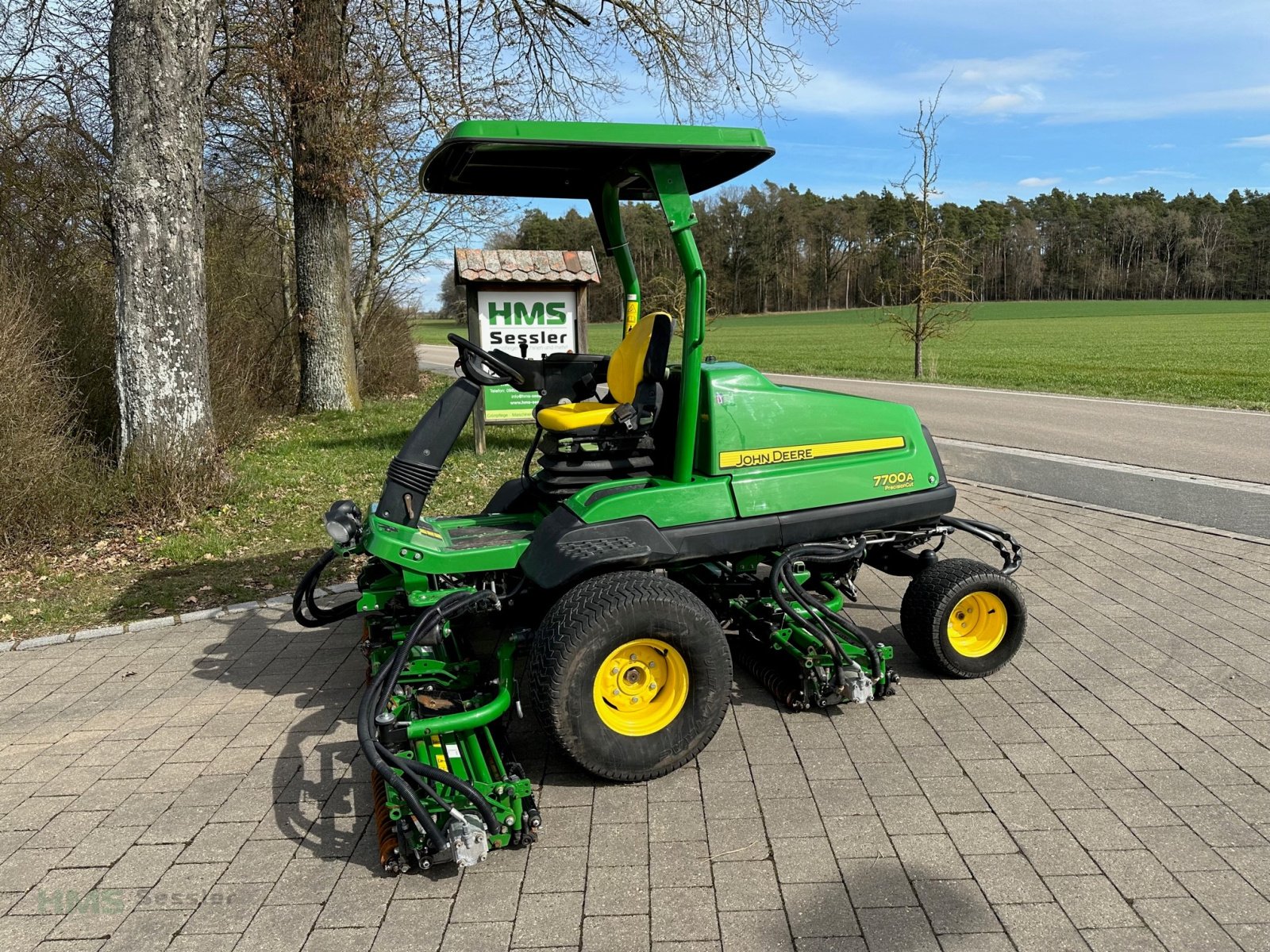 Spindelmäher типа John Deere Precision Cut 7700 A, Gebrauchtmaschine в Weidenbach (Фотография 2)