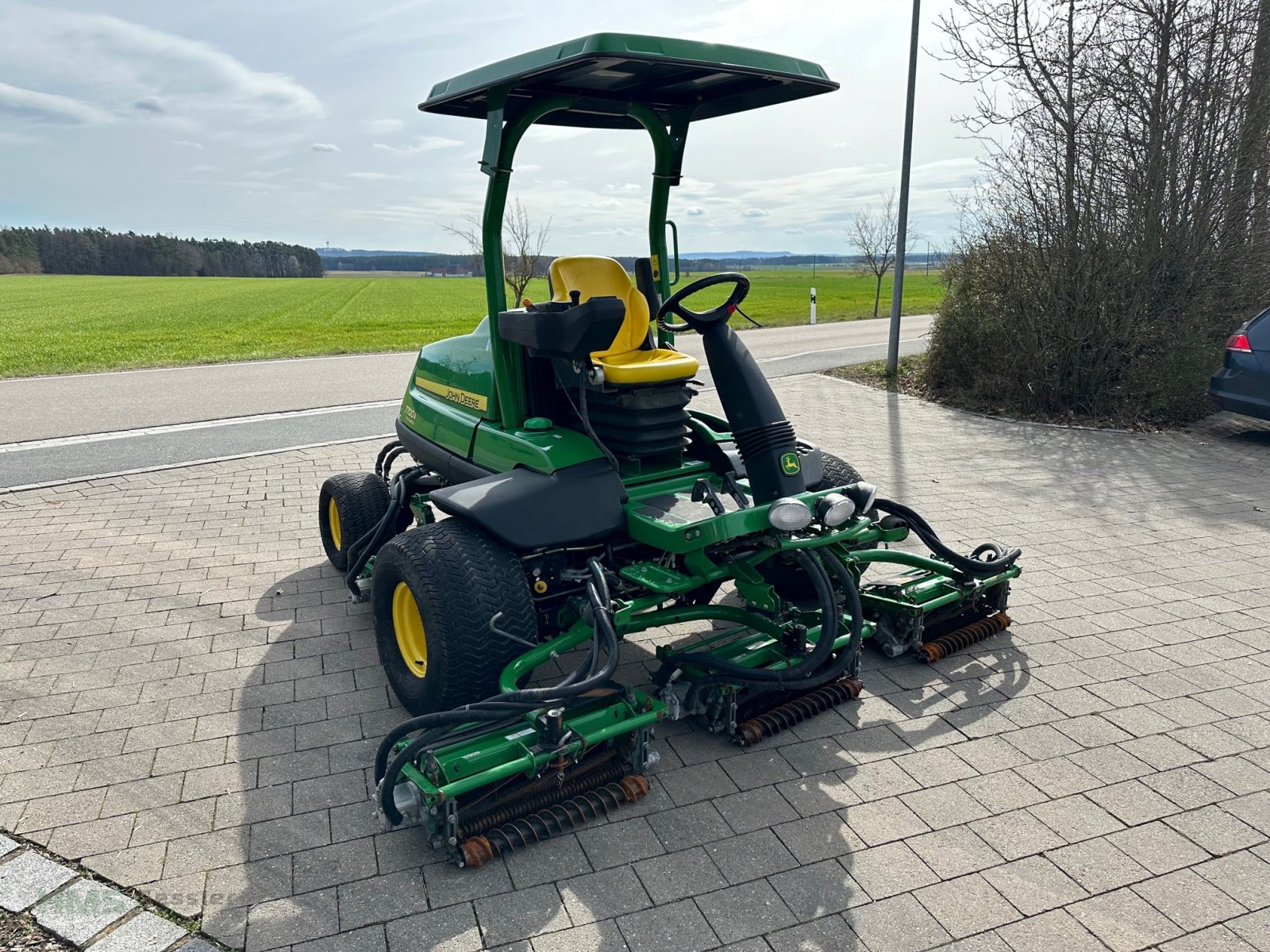 Spindelmäher van het type John Deere Precision Cut 7700 A, Gebrauchtmaschine in Weidenbach (Foto 7)