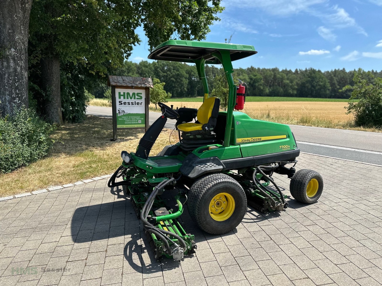 Spindelmäher van het type John Deere Precision Cut 7700 A, Gebrauchtmaschine in Weidenbach (Foto 1)