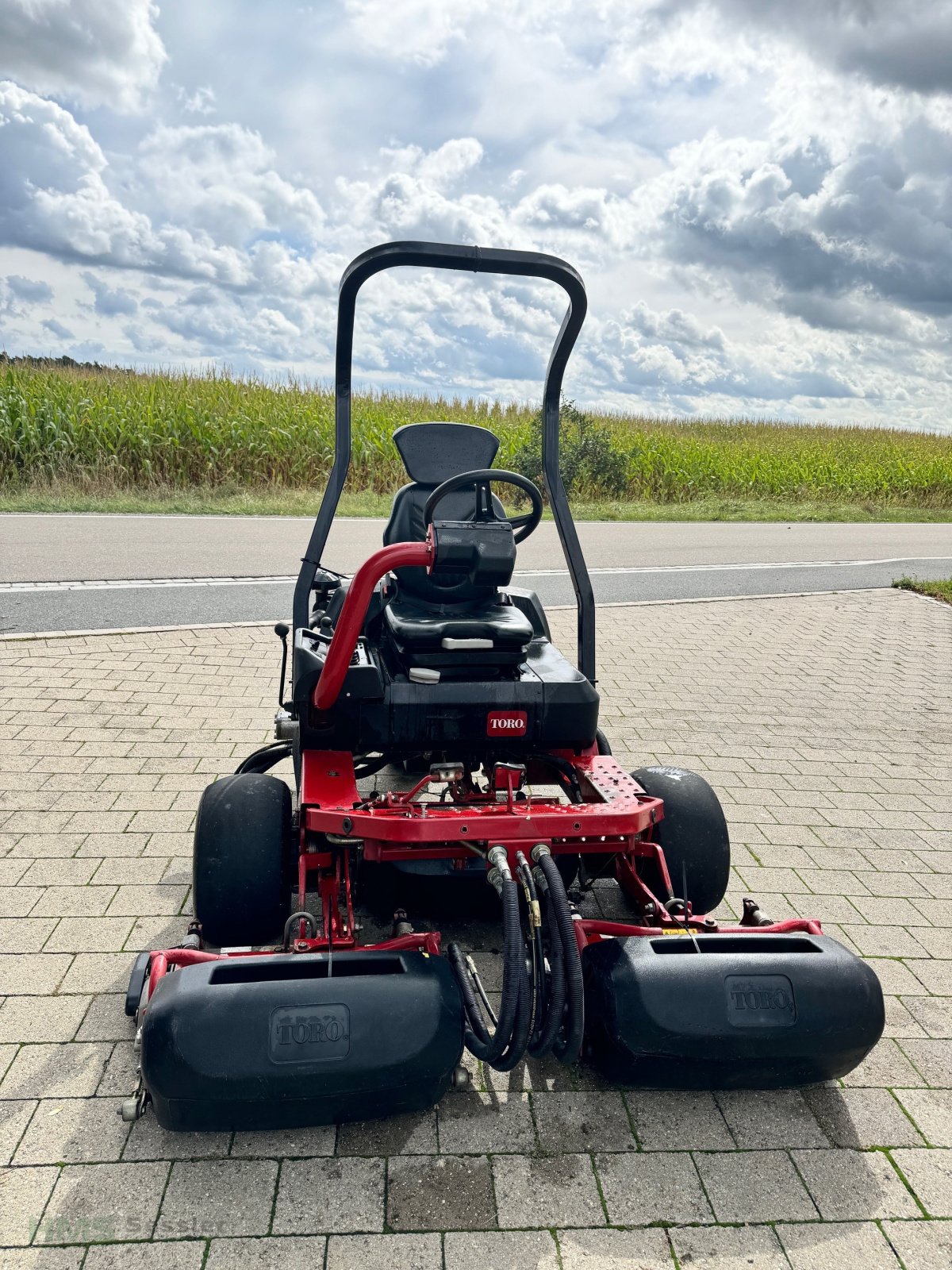 Spindelmäher van het type Toro Greensmaster 3250, Gebrauchtmaschine in Weidenbach (Foto 4)