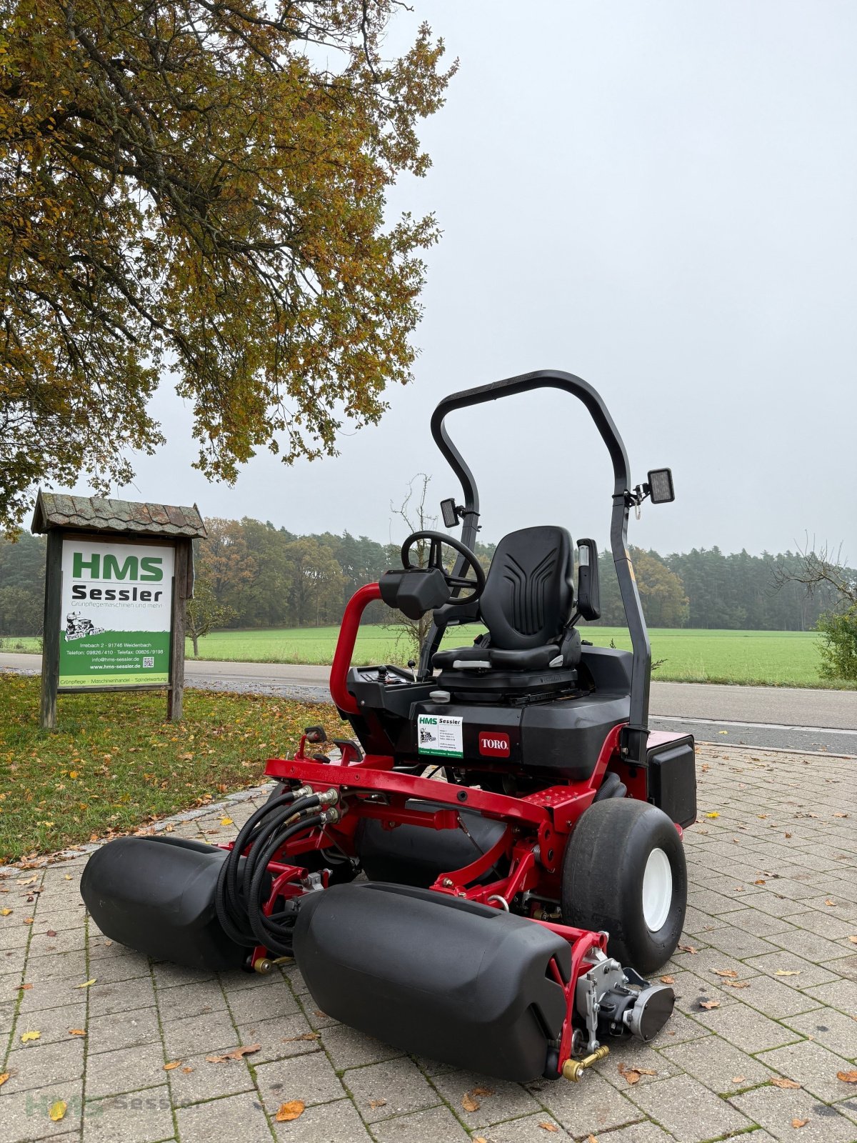 Spindelmäher des Typs Toro Greensmaster 3250, Gebrauchtmaschine in Weidenbach (Bild 2)