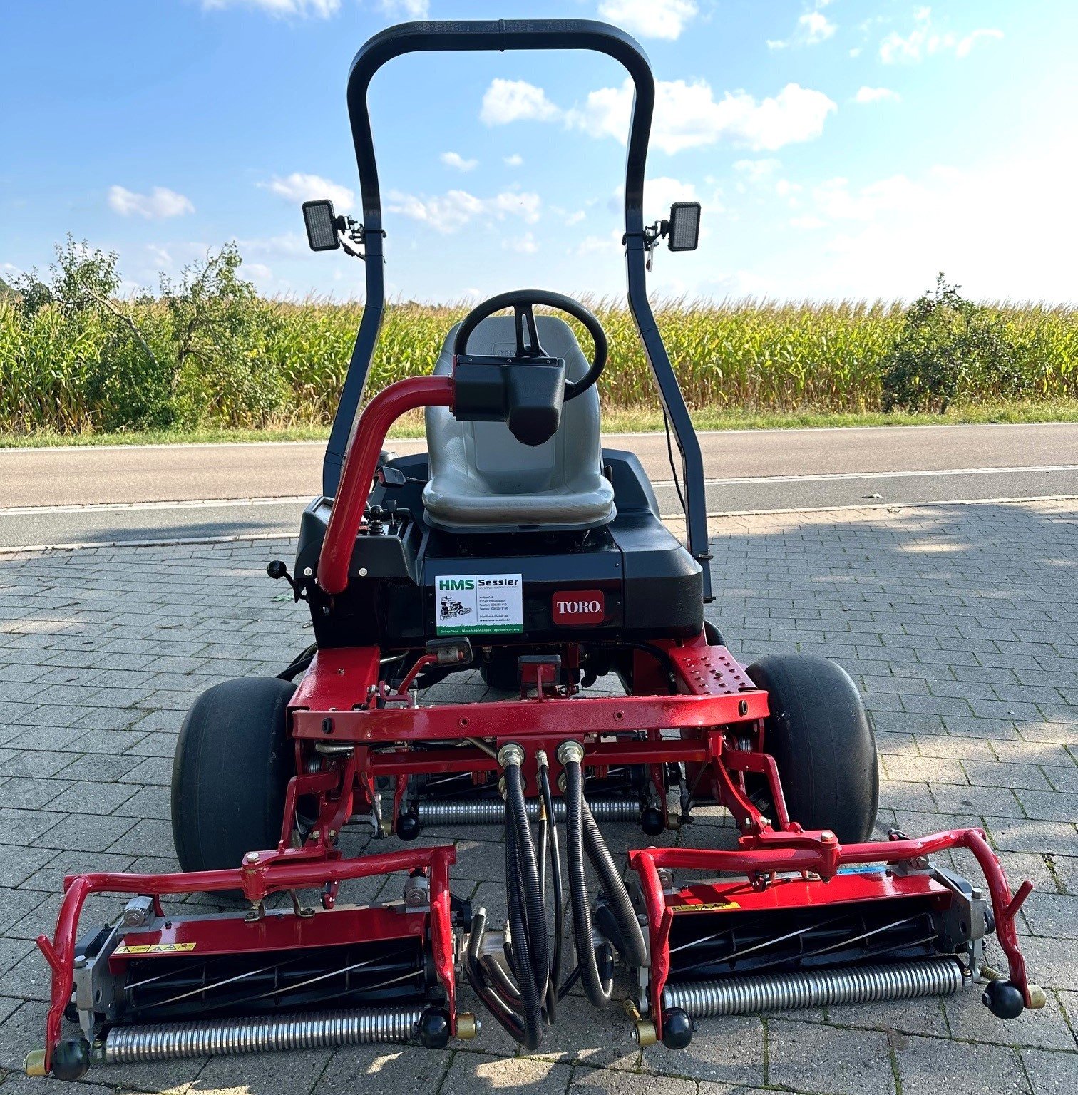 Spindelmäher van het type Toro Greensmaster 3250D, Gebrauchtmaschine in Weidenbach (Foto 4)