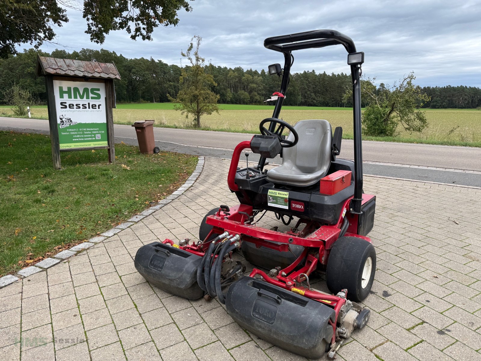 Spindelmäher van het type Toro Greensmaster 3250D, Gebrauchtmaschine in Weidenbach (Foto 2)