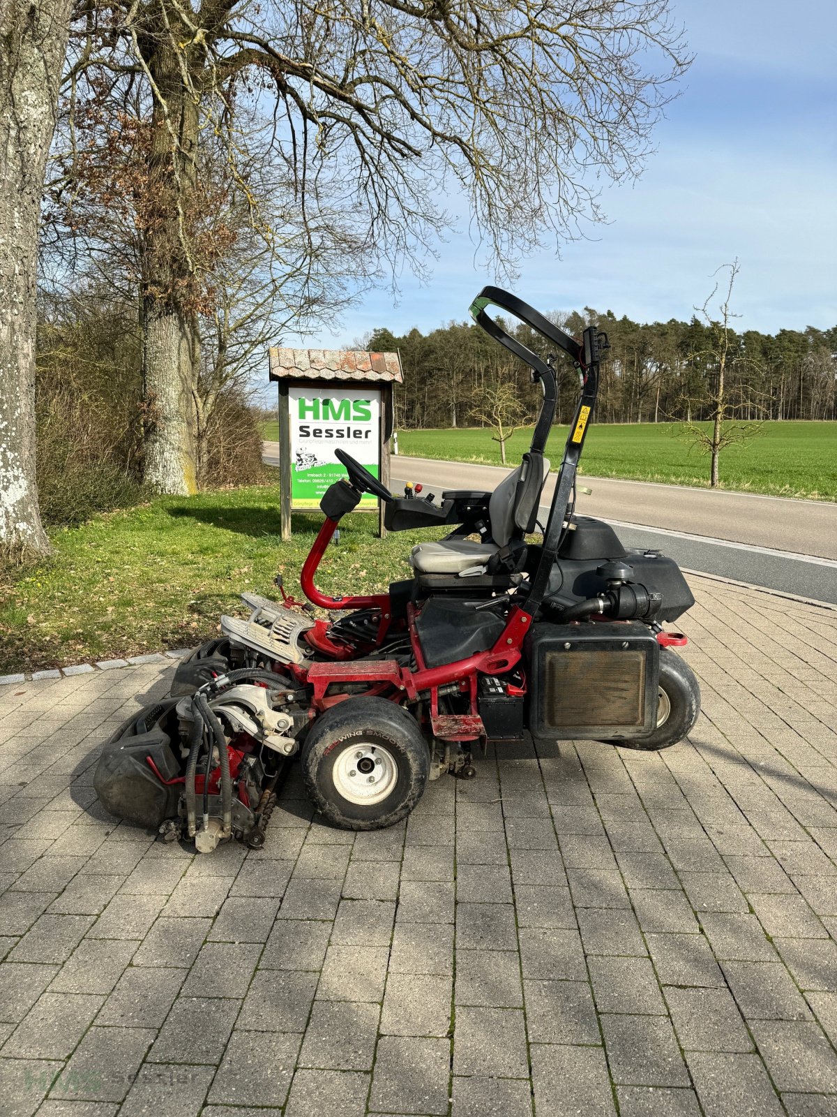 Spindelmäher des Typs Toro Greensmaster 3400, Gebrauchtmaschine in Weidenbach (Bild 1)