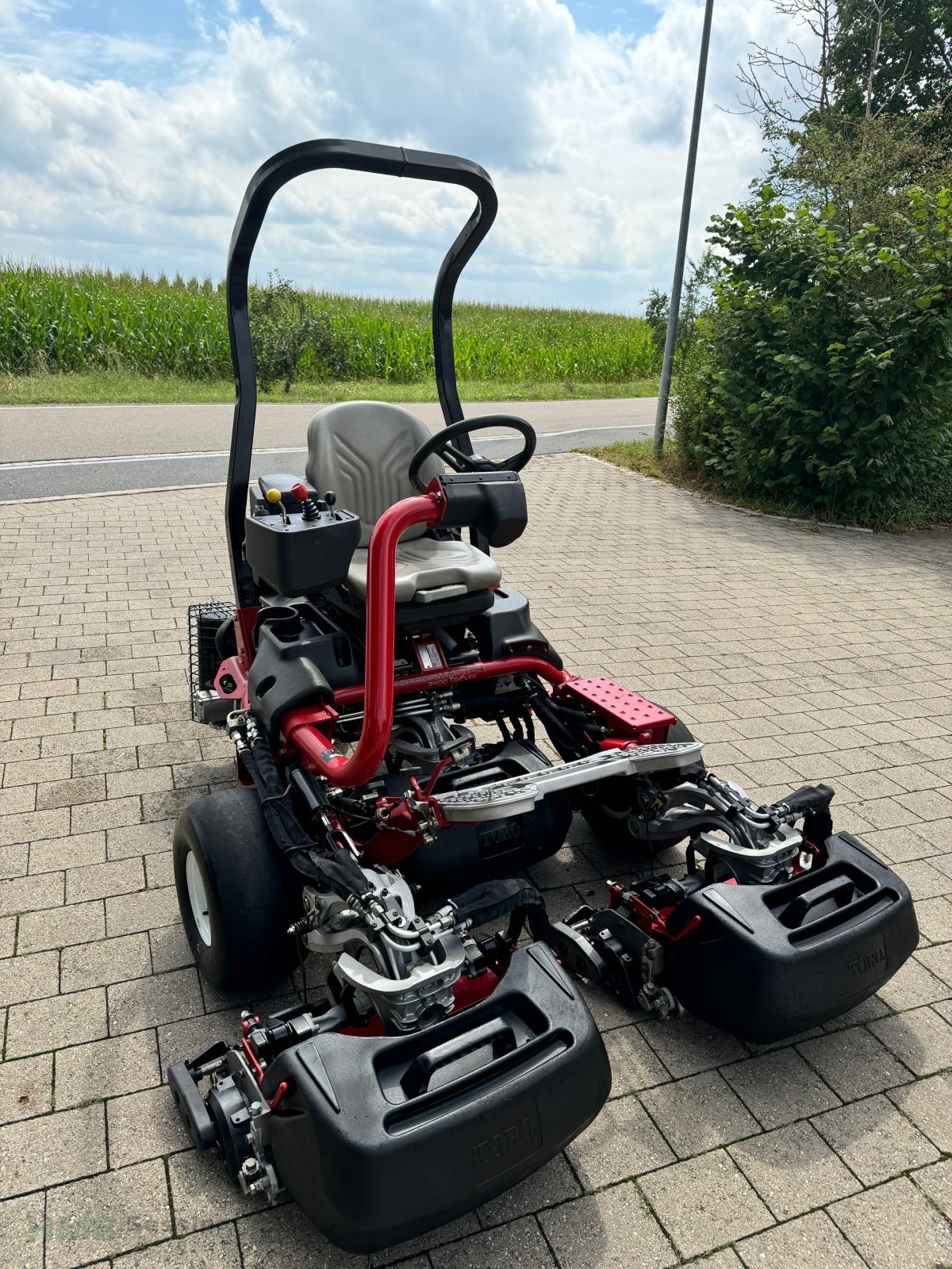 Spindelmäher van het type Toro Greensmaster 3400, Gebrauchtmaschine in Weidenbach (Foto 4)