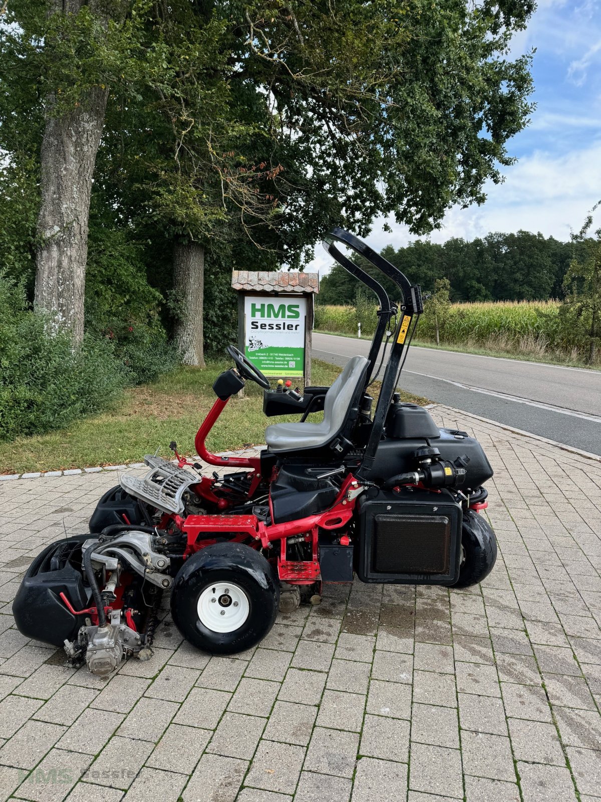 Spindelmäher Türe ait Toro Greensmaster 3420, Gebrauchtmaschine içinde Weidenbach (resim 1)