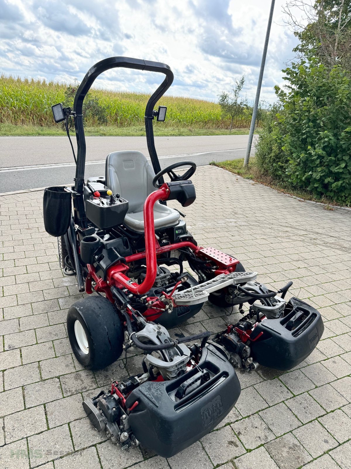 Spindelmäher van het type Toro Greensmaster 3420, Gebrauchtmaschine in Weidenbach (Foto 4)