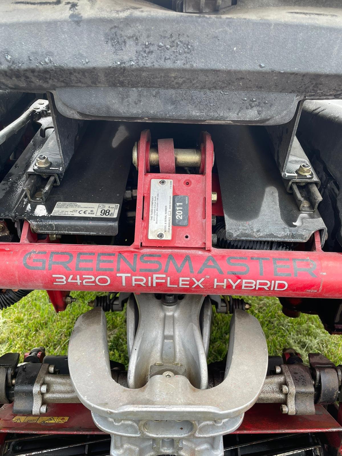 Spindelmäher van het type Toro Greensmaster 3420, Gebrauchtmaschine in Schönfeld im Marchfeld (Foto 2)