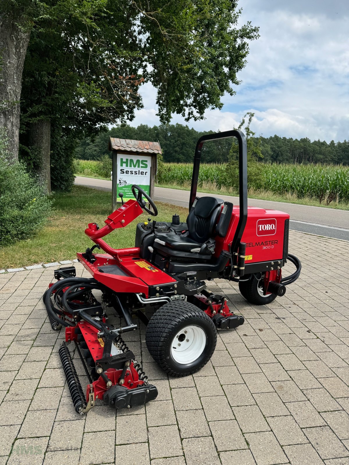 Spindelmäher van het type Toro Reelmaster 3100D, Gebrauchtmaschine in Weidenbach (Foto 1)