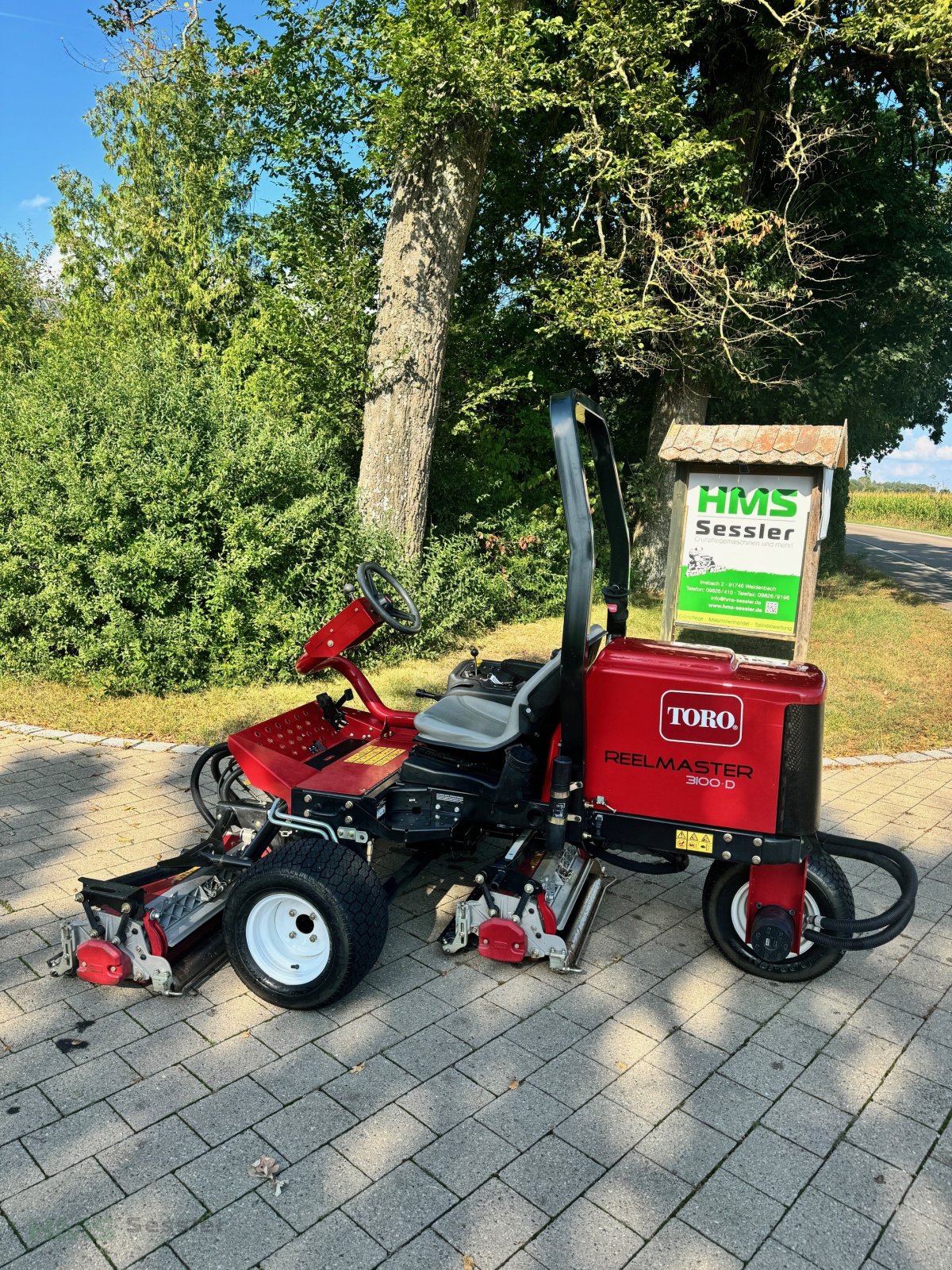 Spindelmäher типа Toro Reelmaster 3100D, Gebrauchtmaschine в Weidenbach (Фотография 2)