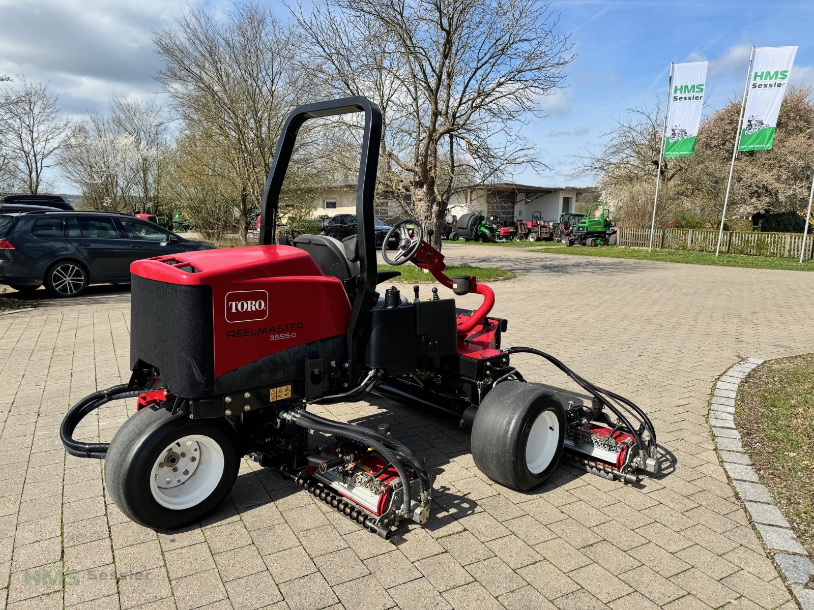 Spindelmäher van het type Toro Reelmaster 3555, Gebrauchtmaschine in Weidenbach (Foto 4)